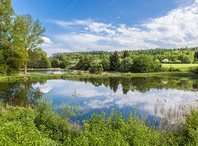 creation de plans d'eau à Serazereux près de Chartres en Eure-et-Loir 28